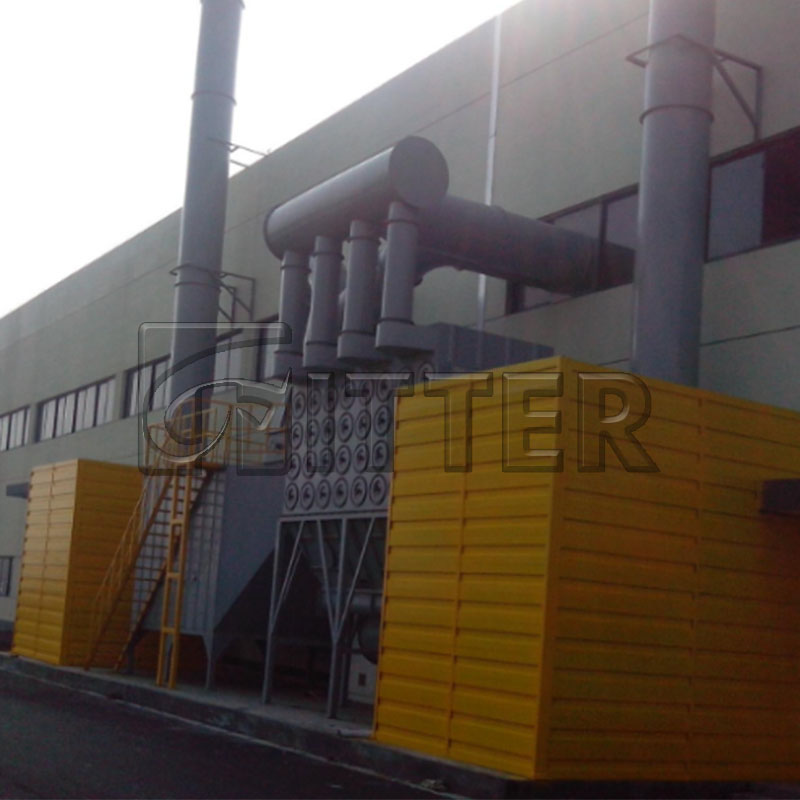 大型脈沖濾筒式除塵器