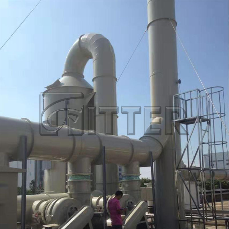 洗滌塔吸收處理系統2