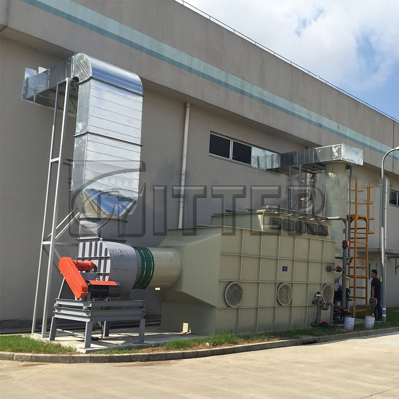 洗滌塔吸收處理系統4