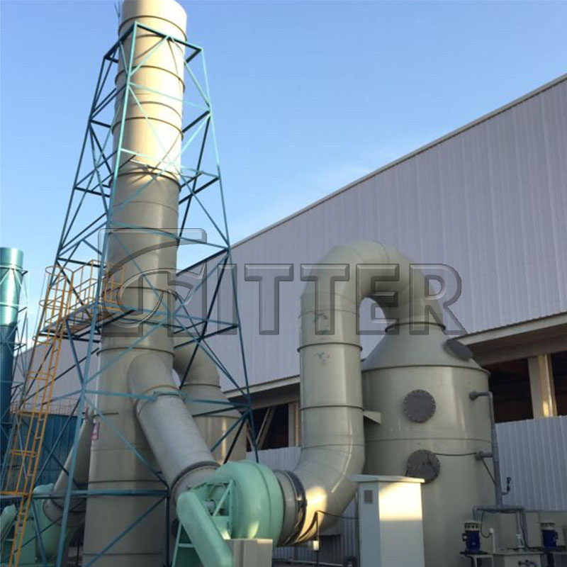 洗滌塔吸收處理系統5