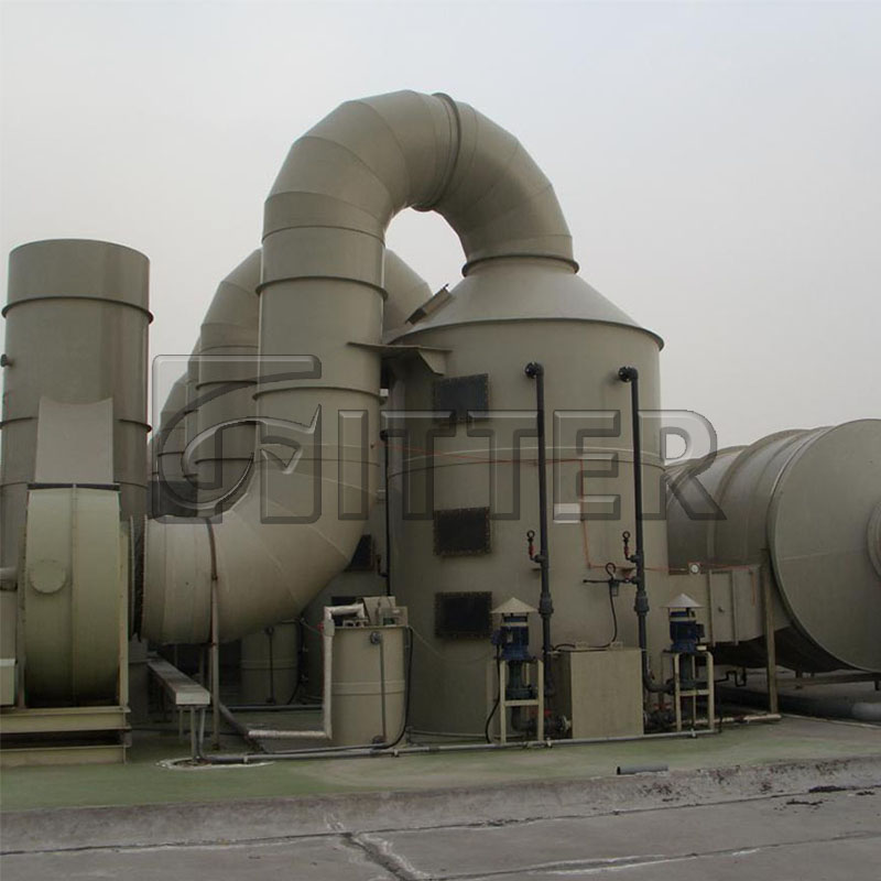 酸堿中和洗滌塔1