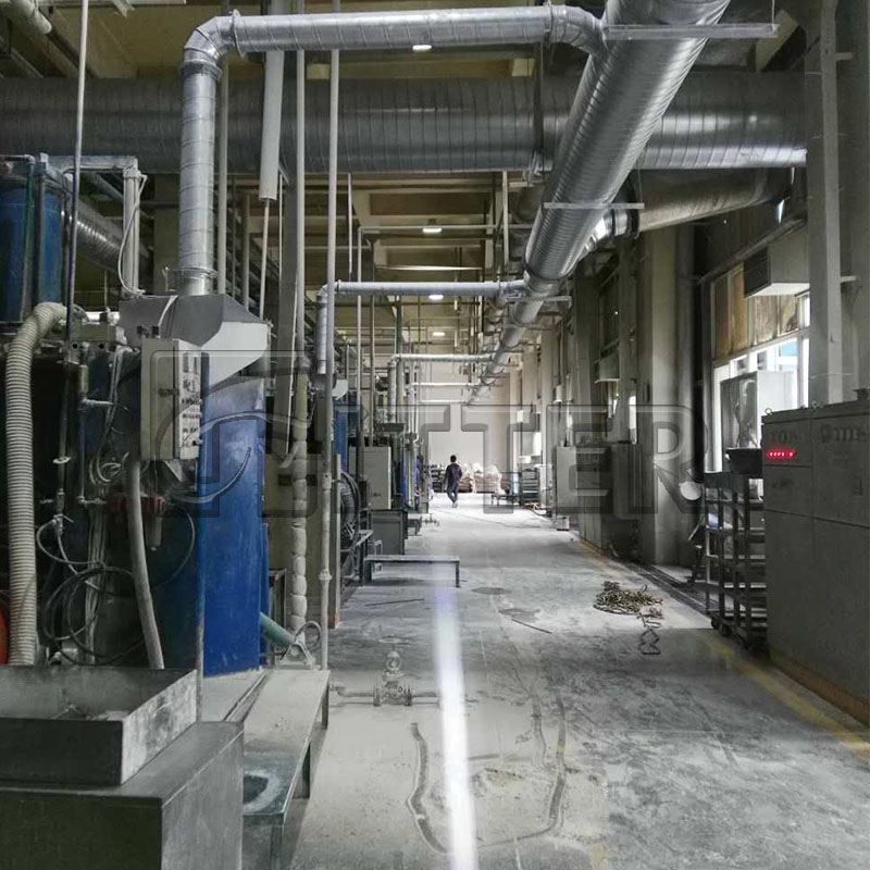 密煉開煉管路系統