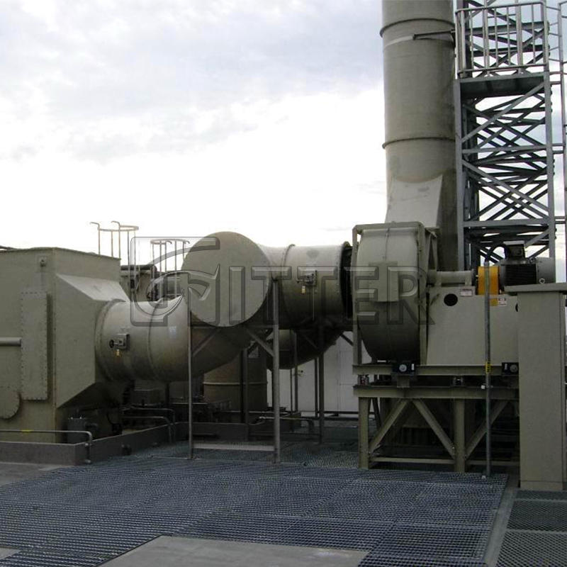 洗滌塔吸收處理系統3