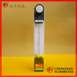 LZB-6F  good anti-corrosion PVC material  glass tube flowmeter  [CHENGFENG FLOWEMTER] HCl measurment professional manufacture high accuracy