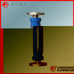 LZB-F20-40  stainless steel turnable flange connection glass tube flowmeter [CHENGFENG FLOWMETER] high accuracy  easy installation professional type selection